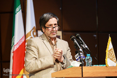 غلامرضا ظریفیان، عضو هیئت علمی دانشگاه تهران در آیین نکوداشت نجفقلی حبیبی