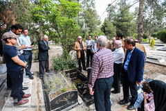 زیارت قبور اساتید قرآنی به مناسبت روز معلم