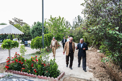 زیارت قبور اساتید قرآنی به مناسبت روز معلم