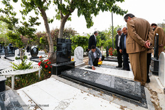 زیارت قبور اساتید قرآنی به مناسبت روز معلم