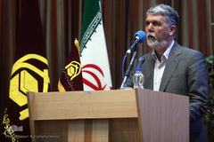 سیدعباس صالحی، وزیر فرهنگ و ارشاد اسلامی در مراسم تودیع و معارفه نماینده ولی فقیه در امور حج و زیارت