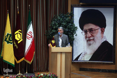 سیدعباس صالحی، وزیر فرهنگ و ارشاد اسلامی در مراسم تودیع و معارفه نماینده ولی فقیه در امور حج و زیارت