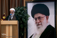 حجت‌الاسلام‌ والمسلمین محمدی گلپایگانی، رئیس دفتر مقام معظم رهبری در مراسم تودیع و معارفه نماینده ولی فقیه در امور حج و زیارت