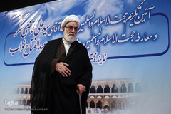 حجت‌الاسلام‌ والمسلمین محمدی گلپایگانی، رئیس دفتر مقام معظم رهبری در مراسم تودیع و معارفه نماینده ولی فقیه در امور حج و زیارت