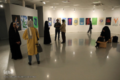 افتتاح پانزدهمین نمایشگاه حروف نگاری پوستر «اسماء الحسنی» در خانه هنرمندان ایران