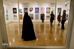 افتتاح پانزدهمین نمایشگاه حروف نگاری پوستر «اسماء الحسنی» در خانه هنرمندان ایران