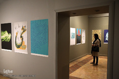 افتتاح پانزدهمین نمایشگاه حروف نگاری پوستر «اسماء الحسنی» در خانه هنرمندان ایران