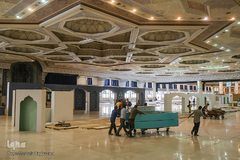 آماده‌سازی نمایشگاه بین‌المللی قرآن