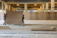 آماده‌سازی نمایشگاه بین‌المللی قرآن