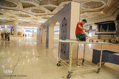 آماده‌سازی نمایشگاه بین‌المللی قرآن