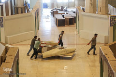 آماده‌سازی نمایشگاه بین‌المللی قرآن