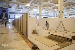 آماده‌سازی نمایشگاه بین‌المللی قرآن