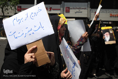 راهپیمایی نمازگزاران تهرانی در حمایت از بیانیه شورای عالی امنیت ملی