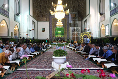 جزءخوانی قرآن در مسجد گوهرشاد