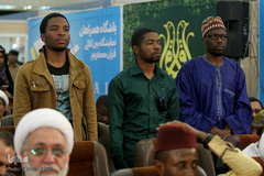 افتتاح بخش بین الملل نمایشگاه قرآن