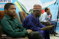 افتتاح بخش بین الملل نمایشگاه قرآن