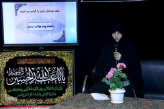 نشست پیام جهانی اربعین در چهارمین روز از بیست و هفتمین نمایشگاه بین المللی قرآن