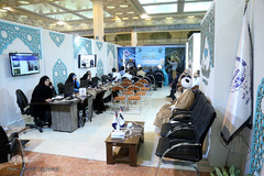 رونمایی از کتاب فقه الحدیث در غرفه ایکنا