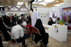 غرفه رهیافتگان در ششمین روز بیست و هفتمین نمایشگاه بین المللی قرآن کریم