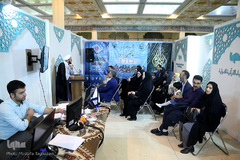 غرفه ایکنا در ششمین روز نمایشگاه قرآن کریم