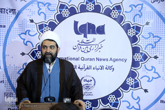 سخنرانی حجت الاسلام شهاب مرادی در ششمین روز نمایشگاه قرآن کریم در غرفه ایکنا