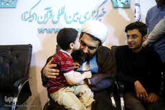 حجت الاسلام شهاب مرادی در ششمین روز نمایشگاه قرآن کریم در غرفه ایکنا