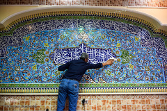 استقبال از ماه مبارک رمضان در حسینیه امام رضا(ع) اهواز 
