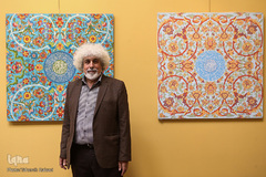 گشایش نمایشگاه ۴۵ سال قرآن‌نگاری استاد سهم‌الدین زمانی با عنوان «آیینه‌ای به رؤیت آیات» 