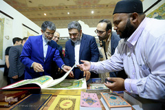بازدید سردار اشتری، فرمانده نیروی انتظامی از بیست‌وهفتمین نمایشگاه بین‌المللی قرآن کریم