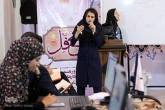 برگزاری کافه محفل در غرفه ایکنا در هفتمین روز نمایشگاه قرآن کریم