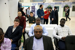 غرفه جامعه المصطفی در هشتمین روز بیست و هفتمین نمایشگاه بین المللی قرآن