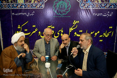 غرفه اتحادیه موسسات و تکشل های قرآن و عترت کشور در هشتمین روز بیست و هفتمین نمایشگاه بین المللی قرآن