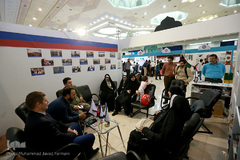 غرفه روسیه در هشتمین روز بیست و هفتمین نمایشگاه بین المللی قرآن