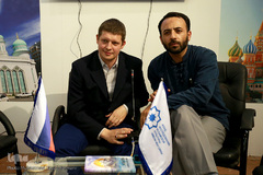 غرفه روسیه در هشتمین روز بیست و هفتمین نمایشگاه بین المللی قرآن