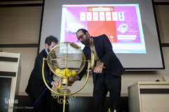 مراسم قرعه کشی اهدای جوایز آزمون سراسری حفظ و مفاهیم قرآن کریم