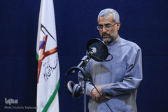 سیدمهدی سیف، پیشکسوت قرآنی در افتتاح استودیوی تخصصی ضبط آثار صوتی و تصویری مهد قرآن
