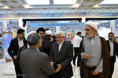 بازدید محمدرضا عارف از یازدهمین روز بیست و هفتمین نمایشگاه بین‌المللی قرآن