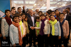 بازدید محسن هاشمی از یازدهمین روز بیست و هفتمین نمایشگاه بین‌المللی قرآن