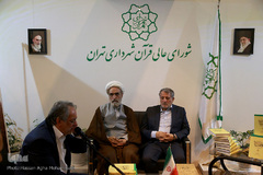 بازدید محسن هاشمی از یازدهمین روز بیست و هفتمین نمایشگاه بین‌المللی قرآن