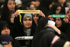 دیدار جمعی از دانشجویان و نمایندگان تشکل‌های دانشجویی با رهبر انقلاب