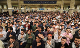 دیدار جمعی از دانشجویان و نمایندگان تشکل‌های دانشجویی با رهبر انقلاب