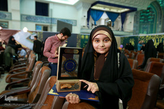 آیین تجلیل از برگزیدگان آزمون سراسری حفظ و مفاهیم قرآن کریم و طرح ملی بشارت ۱۴۵۲