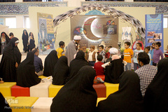 غرفه کودک در دوازدهمین روز بیست و هفتمین نمایشگاه بین‌المللی قرآن