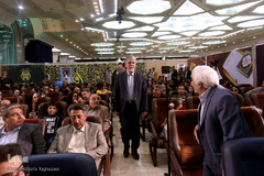 حضور سیدعباس صالحی، وزیر فرهنگ و ارشاد اسلامی در مراسم 16 سالگی خبرگزاری ایکنا در بیست و هفتمین نمایشگاه قرآن کریم