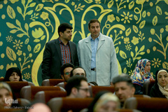 از راست سیدمحمدجواد شوشتری، مدیرعامل خبرگزاری ایکنا و عیسی علیزاده، معاون فرهنگی جهاددانشگاهی در مراسم 16 سالگی خبرگزاری ایکنا در بیست و هفتمین نمایشگاه قرآن کریم