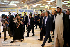 بازدید وزیر فرهنگ و ارشاد اسلامی از نمایشگاه قرآن کریم