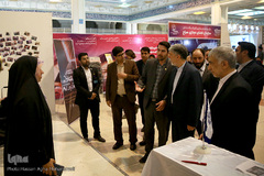 بازدید وزیر فرهنگ و ارشاد اسلامی از نمایشگاه قرآن کریم