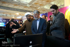 بازدید وزیر فرهنگ و ارشاد اسلامی از نمایشگاه قرآن کریم