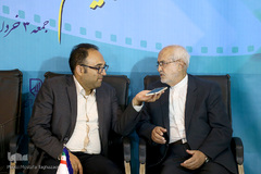 ابوالفضل‌ بهرام‌پور در غرفه ایکنا در سیزدهمین روز از برگزاری بیست و هفتمین نمایشگاه بین المللی قرآن کریم