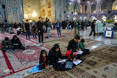 احیاء شب نوزدهم ماه مبارک رمضان در حرم مطهر رضوی